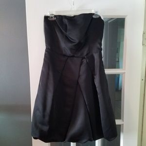 Strapless Express little black dress
